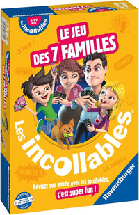 Ravensburger – 26624 – Card Game of 7 Families Incollables - 7DAY'S