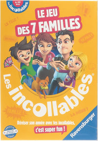 Ravensburger – 26624 – Card Game of 7 Families Incollables - 7DAY'S