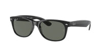Ray - Ban RB2132 POLARIZED NEW WAYFARER Square Sunglasses For Men For Women + BUNDLE with Designer iWear Eyewear Care Kit - 7DAY'S