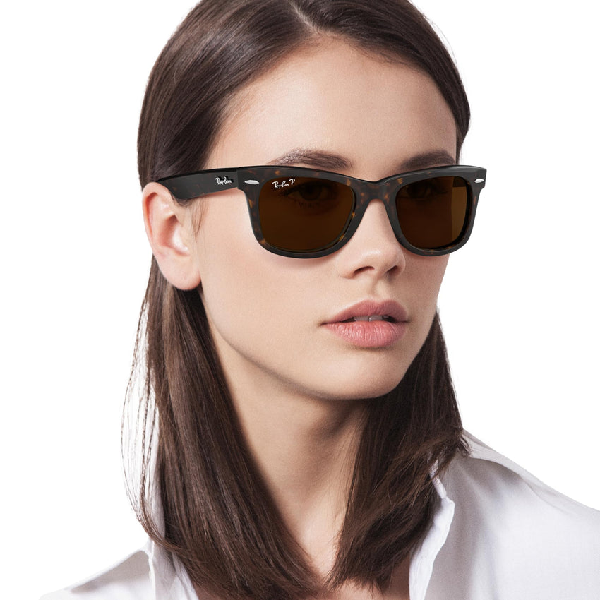 Ray - Ban RB2140 Original Wayfarer Polarized Square Sunglasses - 7DAY'S
