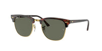 Ray - Ban RB3016 CLUBMASTER Sunglasses For Men For Women + BUNDLE with Designer iWear Eyewear Care Kit - 7DAY'S