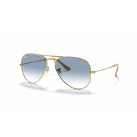 Ray - Ban RB3025 Metal Aviator Sunglasses For Men For Women + BUNDLE with Designer iWear Eyewear Care Kit - 7DAY'S