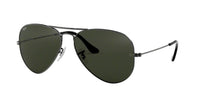 Ray - Ban RB3025 Metal Aviator Sunglasses For Men For Women + BUNDLE with Designer iWear Eyewear Care Kit - 7DAY'S