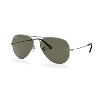 Ray - Ban RB3025 Metal Aviator Sunglasses For Men For Women + BUNDLE with Designer iWear Eyewear Care Kit - 7DAY'S