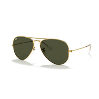 Ray - Ban RB3025 Metal Aviator Sunglasses For Men For Women + BUNDLE with Designer iWear Eyewear Care Kit - 7DAY'S