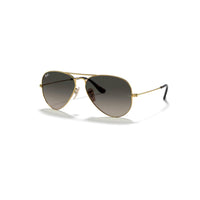 Ray - Ban RB3025 Metal Aviator Sunglasses For Men For Women + BUNDLE with Designer iWear Eyewear Care Kit - 7DAY'S