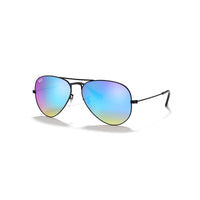 Ray - Ban RB3025 Metal Aviator Sunglasses For Men For Women + BUNDLE with Designer iWear Eyewear Care Kit - 7DAY'S