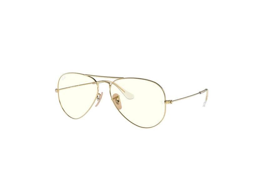 Ray - Ban RB3025 Metal Aviator Sunglasses For Men For Women + BUNDLE with Designer iWear Eyewear Care Kit - 7DAY'S