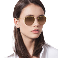 Ray - Ban Rb3548n Hexagonal Flat Lens Evolve Photochromic Sunglasses - 7DAY'S