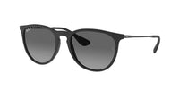 Ray - Ban RB4171 ERIKA Round Sunglasses For Women + BUNDLE with Designer iWear Eyewear Care Kit - 7DAY'S