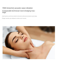 Red - Light - Therapy - for - Face and Neck, Red Light Therapy Wand, 3 Color Led Face Neck Massager for Skin Tightening, Face Lift, Wrinkle Removal, White - 7DAY'S