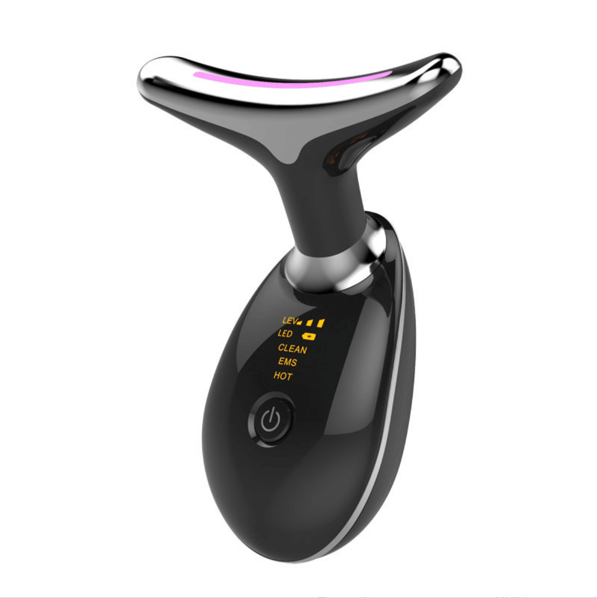 Red - Light - Therapy - for - Face and Neck, Red Light Therapy Wand, 3 Color Led Face Neck Massager for Skin Tightening, Face Lift, Wrinkle Removal, White - 7DAY'S