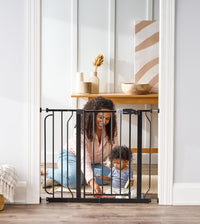 Regalo Easy Step 38.5 - Inch Extra Wide Walk Thru Baby Gate, White Original version - 7DAY'S