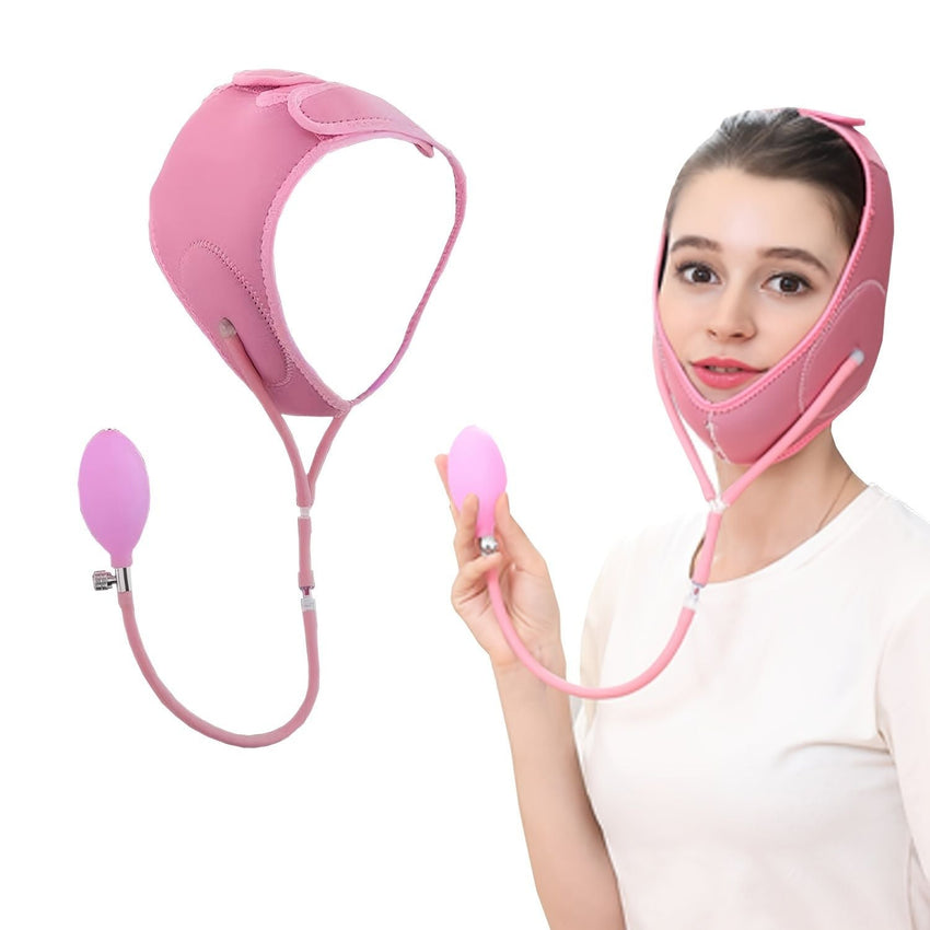 Rejuvenate Your Skin Instantly with the Adjustable V Line Face Mask - Face Lifting Strap, Double Chin Reducer, and Face Lifting Belt! - 7DAY'S