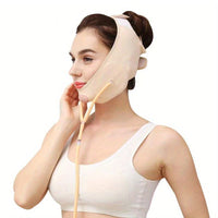 Rejuvenate Your Skin Instantly with the Adjustable V Line Face Mask - Face Lifting Strap, Double Chin Reducer, and Face Lifting Belt! - 7DAY'S