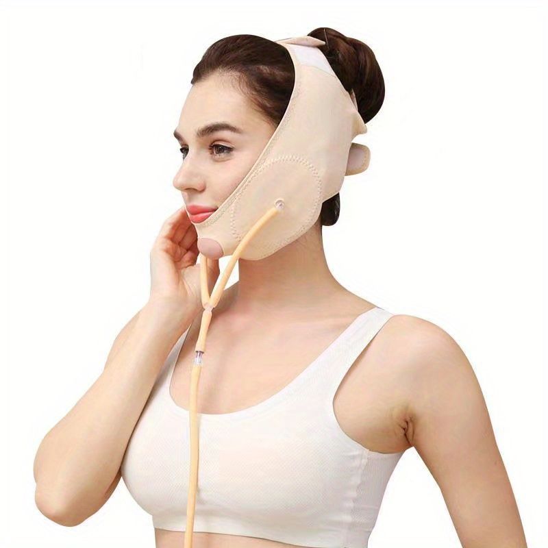 Rejuvenate Your Skin Instantly with the Adjustable V Line Face Mask - Face Lifting Strap, Double Chin Reducer, and Face Lifting Belt! - 7DAY'S