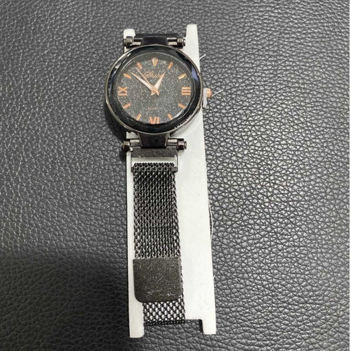 reloj mujer Women's Fashion Starry Sky Watches Magnet Buckle Mesh Belt Diamond Quartz Watch Women Dress Clock relogio feminino