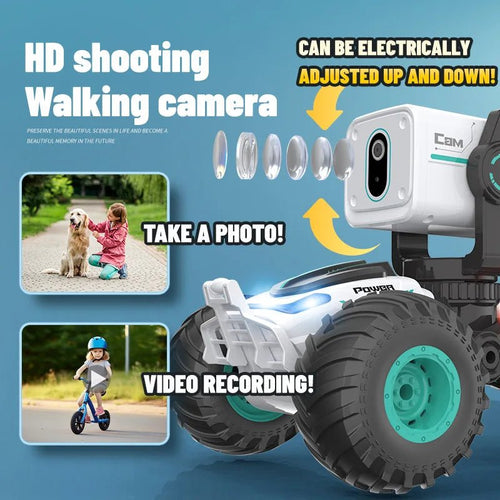 Remote Control Car Photography HD Video Real - time Video Dialogue Smart Off - road Vehicle Children Rc Car Toy Gift - 7DAY'S