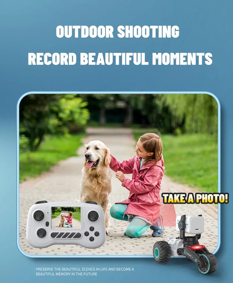 Remote Control Car Photography HD Video Real - time Video Dialogue Smart Off - road Vehicle Children Rc Car Toy Gift - 7DAY'S