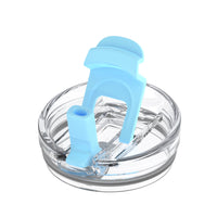 Replacement Bamboo Lid for Tumblers, Press - In Lid, Fits Tronco 32 oz 42 oz Glass Tumblers with Handle, Amber - 7DAY'S
