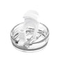 Replacement Bamboo Lid for Tumblers, Press - In Lid, Fits Tronco 32 oz 42 oz Glass Tumblers with Handle, Amber - 7DAY'S