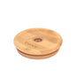 Replacement Bamboo Lid for Tumblers, Press - In Lid, Fits Tronco 32 oz 42 oz Glass Tumblers with Handle, Amber - 7DAY'S
