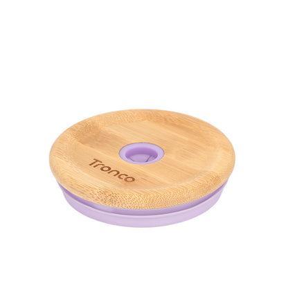 Replacement Bamboo Lid for Tumblers, Press - In Lid, Fits Tronco 32 oz 42 oz Glass Tumblers with Handle, Amber - 7DAY'S