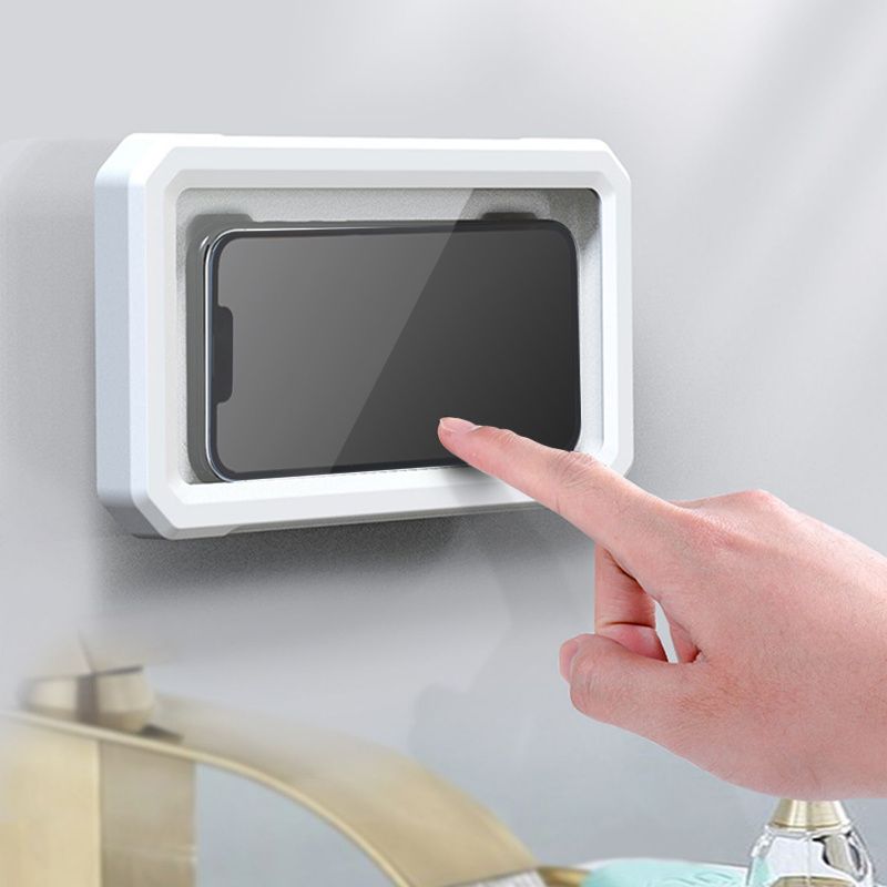 Retractable Rotatable Waterproof Lazy Mobile Phone; Shower And Wall Bracket Phone Shower Case - 7DAY'S