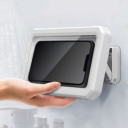 Retractable Rotatable Waterproof Lazy Mobile Phone; Shower And Wall Bracket Phone Shower Case - 7DAY'S