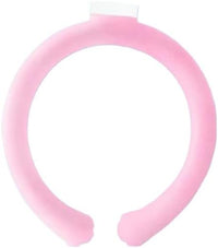 Reusable Neck Cooling Tube, Wearable Ice Ring for Hot Weather, Body Cooling Neck Cooler（Super Good qualiey） (Pink) - 7DAY'S