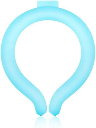 Reusable Neck Cooling Tube, Wearable Ice Ring for Hot Weather, Body Cooling Neck Cooler（Super Good qualiey） (Pink) - 7DAY'S