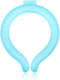 Reusable Neck Cooling Tube, Wearable Ice Ring for Hot Weather, Body Cooling Neck Cooler（Super Good qualiey） (Pink) - 7DAY'S
