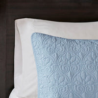 Reversible Quilt Set Blue Full/Queen - 7DAY'S