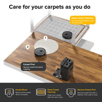 roborock Qrevo Series Robot Vacuum and Mop, 8000Pa Suction, Upgraded from Qrevo S, Anti - Tangle Brushes, Smart Obstacle Avoidance, Auto Mop Washing, All - in - One Dock, 200RPM Spinning Mops, Black(QV 35A) - 7DAY'S