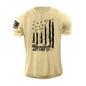 New Men's Distressed USA Flag  T-Shirt Stylish Graphic Tee
