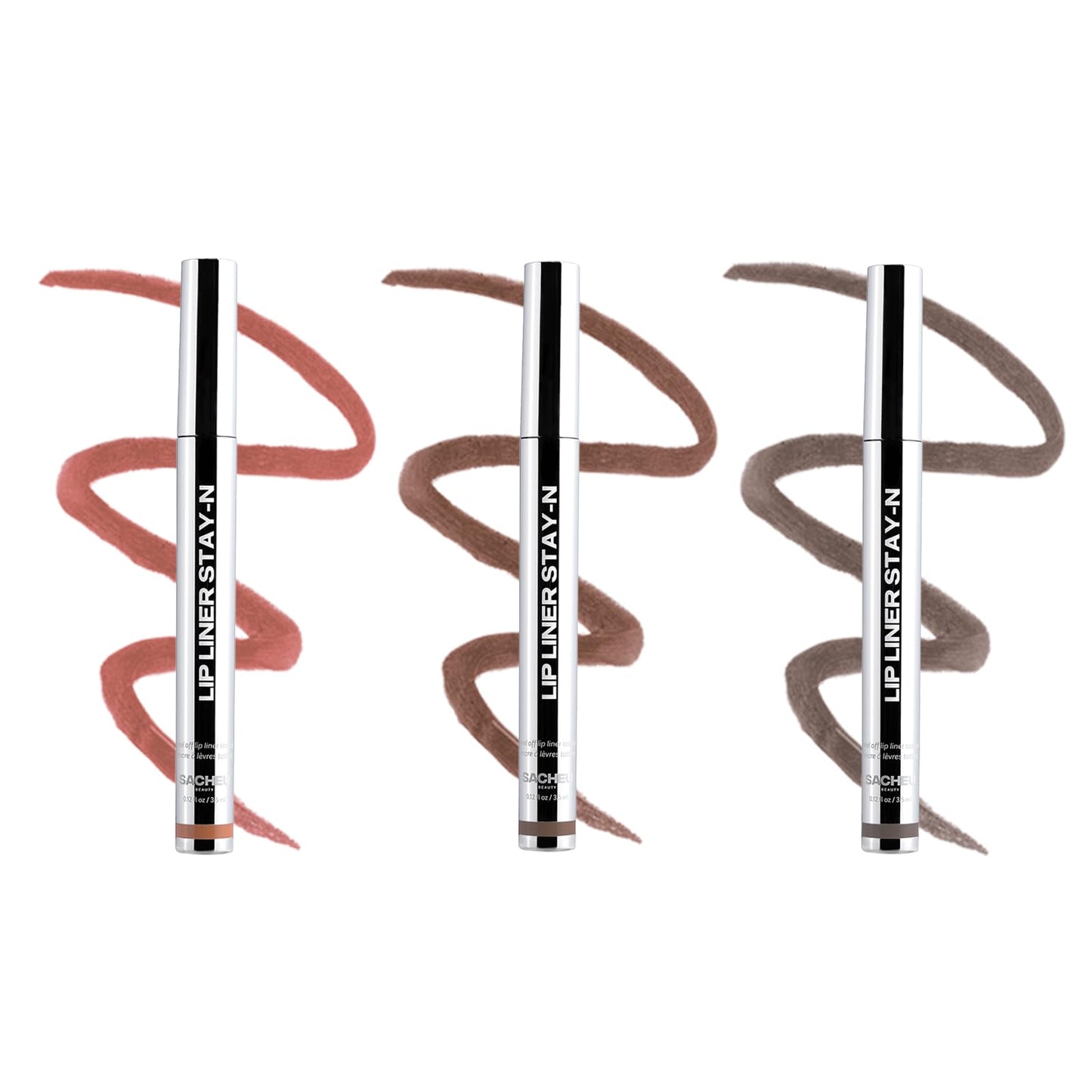 Sacheu Lip Liner STAY - N Peel Off Lip Stain — Long Lasting Matte Lip Tattoo Transfer Proof Lipstain Infused with Hyaluronic Acid & Vitamin E for All Skin Types — Vegan & Cruelty - Free, p - INKED - 7DAY'S
