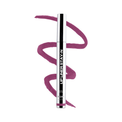 Sacheu Lip Liner STAY - N Peel Off Lip Stain — Long Lasting Matte Lip Tattoo Transfer Proof Lipstain Infused with Hyaluronic Acid & Vitamin E for All Skin Types — Vegan & Cruelty - Free, p - INKED - 7DAY'S