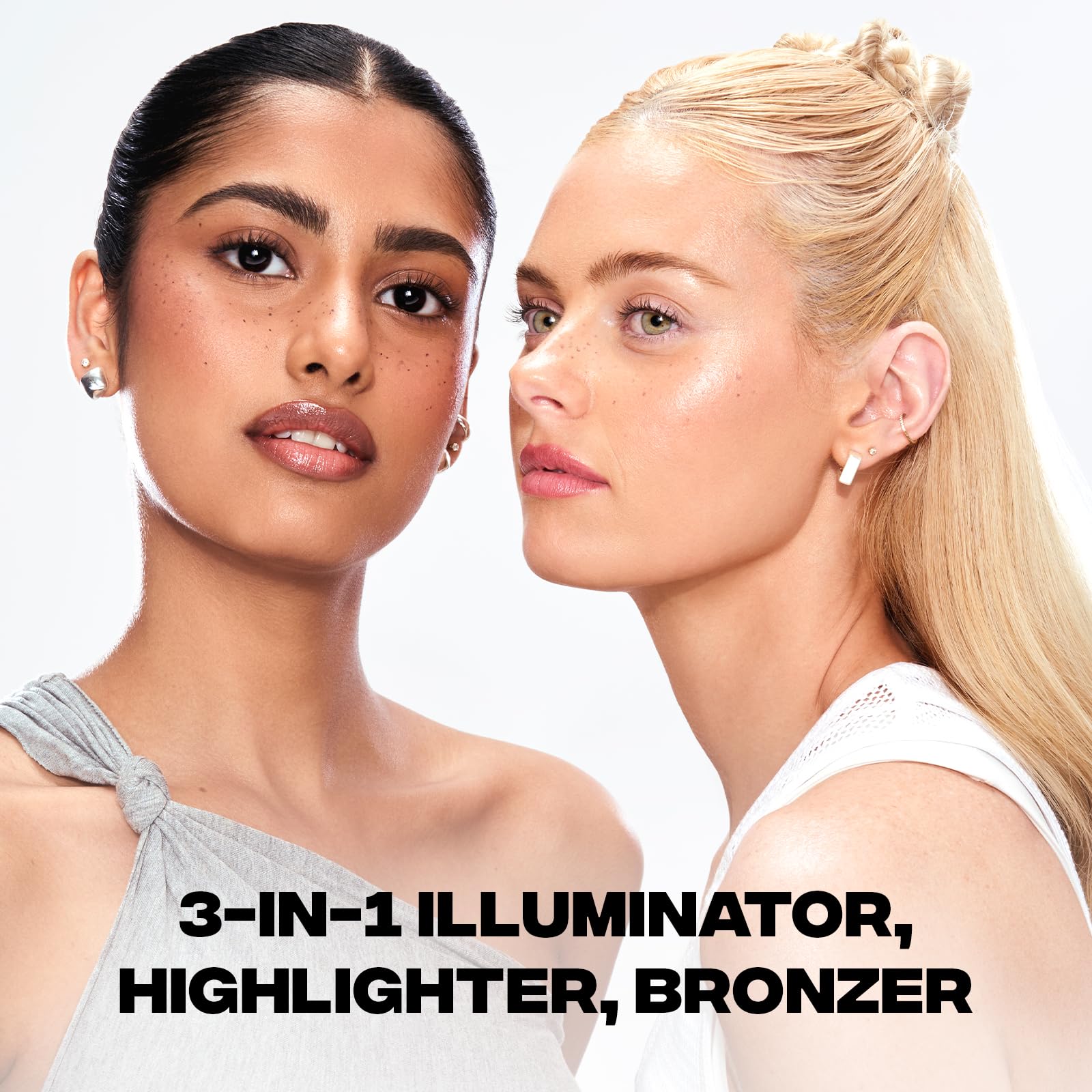 Sacheu Liquid Glow STAY - N Liquid Highlighter & Illuminator Makeup — 30ml Long Lasting Luminous Glow Lightweight Dewy Finish, Aura Glow - 7DAY'S