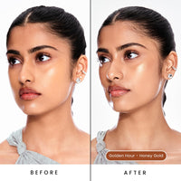 Sacheu Liquid Glow STAY - N Liquid Highlighter & Illuminator Makeup — 30ml Long Lasting Luminous Glow Lightweight Dewy Finish, Aura Glow - 7DAY'S