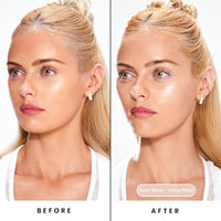 Sacheu Liquid Glow STAY - N Liquid Highlighter & Illuminator Makeup — 30ml Long Lasting Luminous Glow Lightweight Dewy Finish, Aura Glow - 7DAY'S