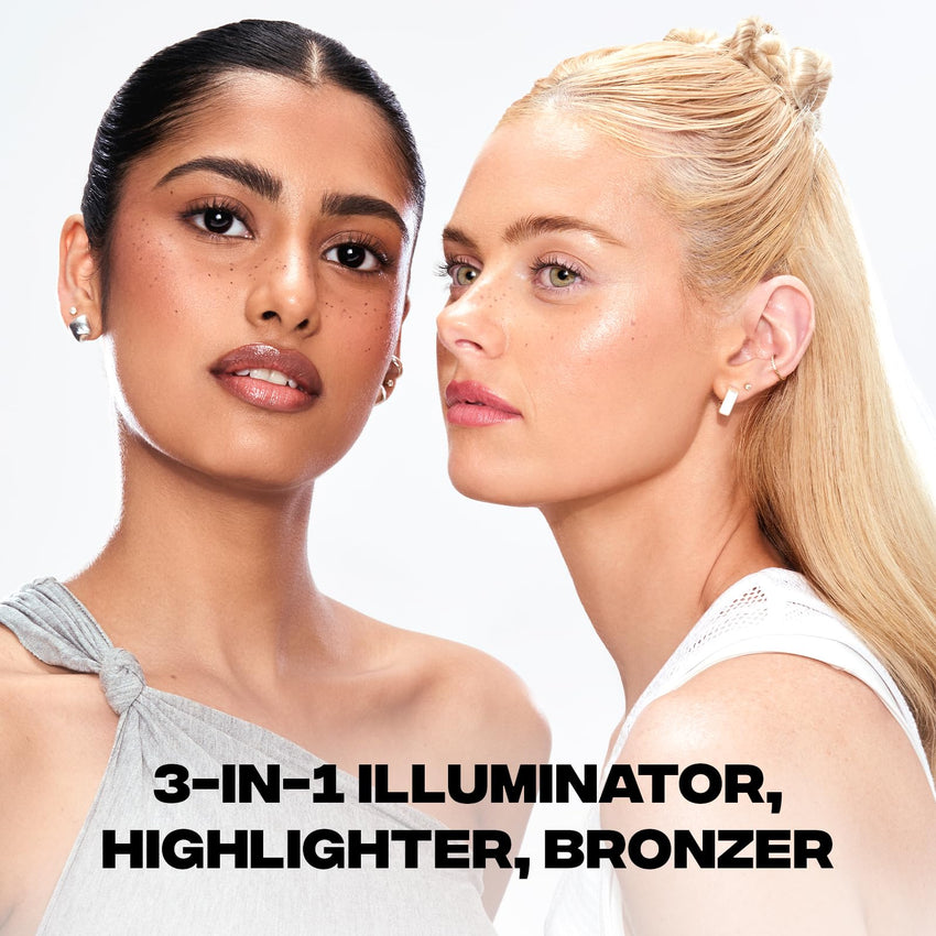 Sacheu Liquid Glow STAY - N Liquid Highlighter & Illuminator Makeup — 30ml Long Lasting Luminous Glow Lightweight Dewy Finish, Aura Glow - 7DAY'S