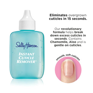 Sally Hansen Instant Cuticle Remover™, Nail Treatment, Fast Drying, Contains Aloe and Chamomile - 7DAY'S
