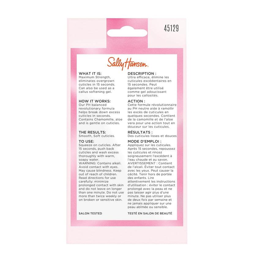 Sally Hansen Instant Cuticle Remover™, Nail Treatment, Fast Drying, Contains Aloe and Chamomile - 7DAY'S