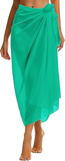 Sarong Wraps Swimsuit Coverup for Women Bathing Suit Cover Up Summer Bikini Beach Swimwear - 7DAY'S