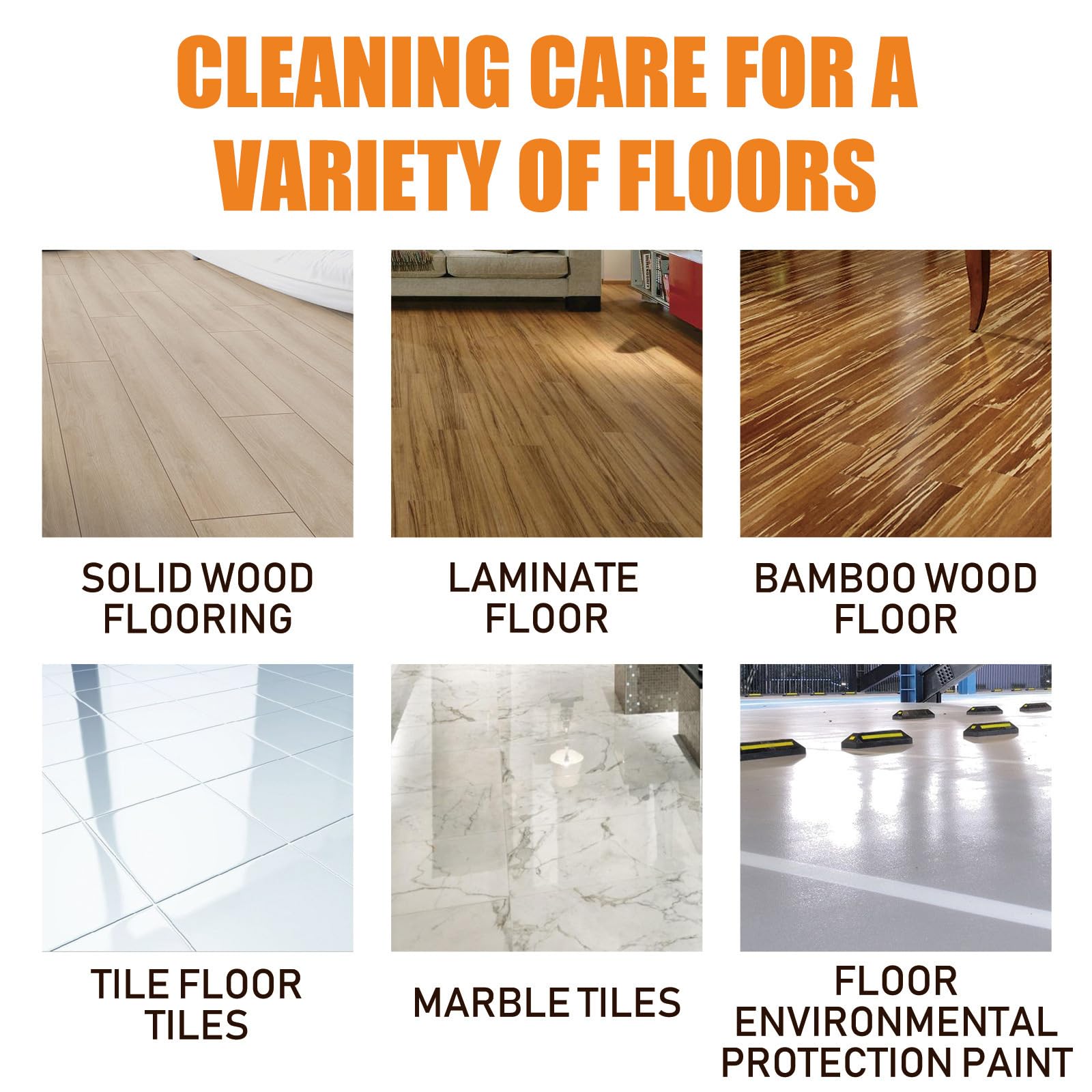 Sayceil Floor Cleaner, Aucosh Floor Cleaner, Lifesunny Floor Cleaner,Powerful Decontamination Floor Cleaner,Floor Cleaners for Tile and Wood Floors,Multi Effect Cleaning Without Damaging the Floor (2) - 7DAY'S