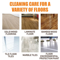 Sayceil Floor Cleaner, Aucosh Floor Cleaner, Lifesunny Floor Cleaner,Powerful Decontamination Floor Cleaner,Floor Cleaners for Tile and Wood Floors,Multi Effect Cleaning Without Damaging the Floor (2) - 7DAY'S