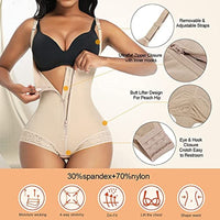 Shapewear for Women Seamless Firm Triple Control Faja Plus Size Thigh Slimmer Tummy Control Body Shaper - 7DAY'S