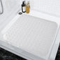 Shower Mat Non Slip, 21"x21" Machine Washable Shower Mats for Inside Shower with Suction Cups and Drain Holes, Extra Safe Standing Bathtub Mat，Bathroom Accessories - 7DAY'S