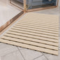 Shower - Mat Non Slip, PADOOR Heavy Duty Bathtub - Mat Curlable Quick Drain Sturdy Bath Tub Mat Without Suction Cups for Indoor Outdoor Use 17x26 Inch Black - 7DAY'S