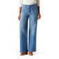 Signature by Levi Strauss & Co. Gold Women's Heritage Belted Wide Leg Jeans Mid - Rise Stretch Denim (Also Available in Plus) - 7DAY'S
